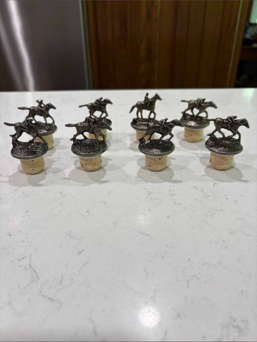 Blanton’s Bourbon Complete Set Horse Racing Bottle Stoppers